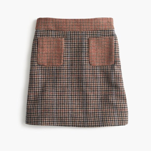 J. Crew Dresses & Skirts - J. Crew mini skirt in houndstooth